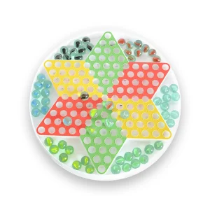 Dame chinoise en verre coloré