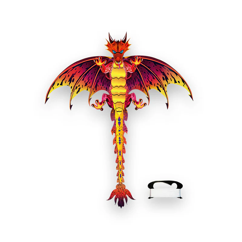 Cerf volant chinois multicolore – Image 7