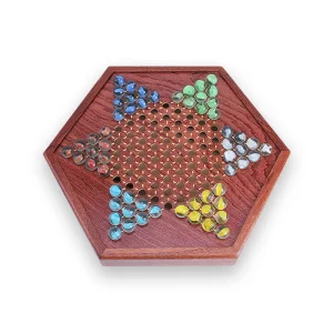 Dame chinoise boules en verre