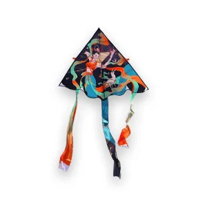 Cerf volant chinois belle femme