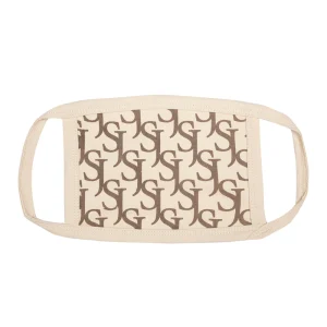 Masque monogramme SJ beige