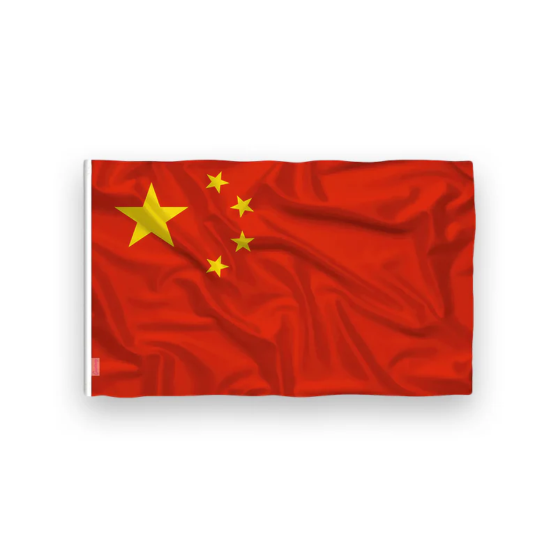 Drapeau chinois en polyester – Image 2