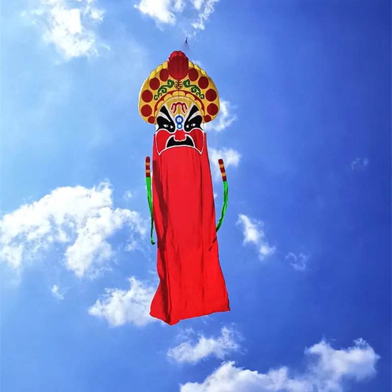 Cerf volant chinois ancien GM – Image 3