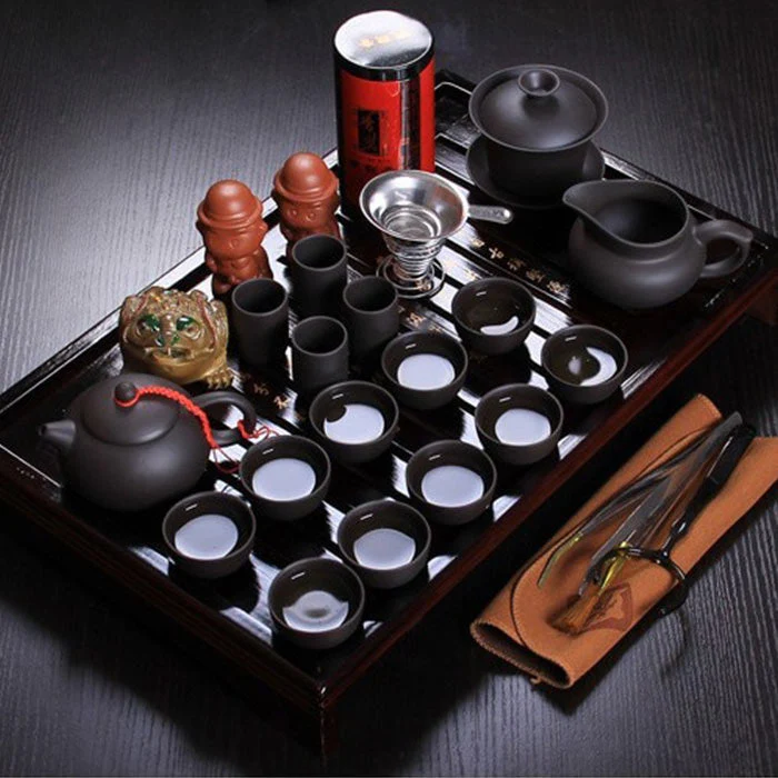 Service à Thé Chinois Dragon – Image 4