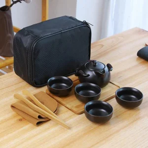 Service à Thé Chinois En Porcelaine de Qualité Supérieure