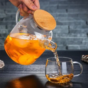 Grande Théière Chinoise En Verre