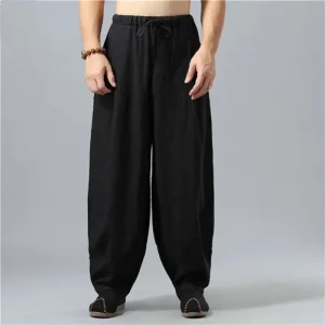 Pantalon Chinois Homme Coupe Large