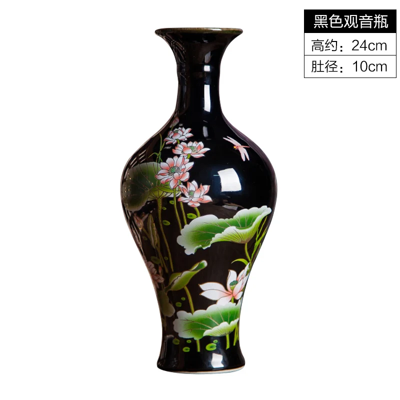 Vase Chinois Ancien Céramique Noire – Image 9
