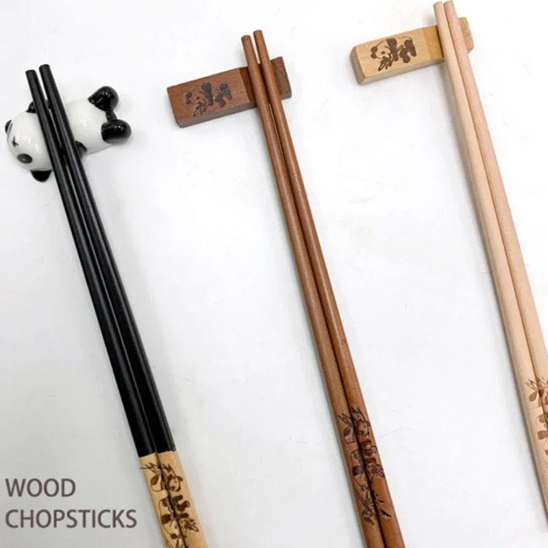 Baguettes Chinoises Bois Panda Coffret – Image 4