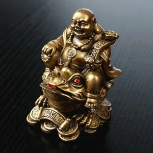 Figurine Chinoise Bouddha Grenouille