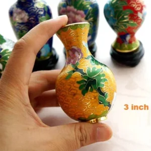 Vase Chinois Cloisonné Petit