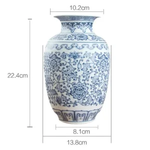 Vase Chinois Blanc
