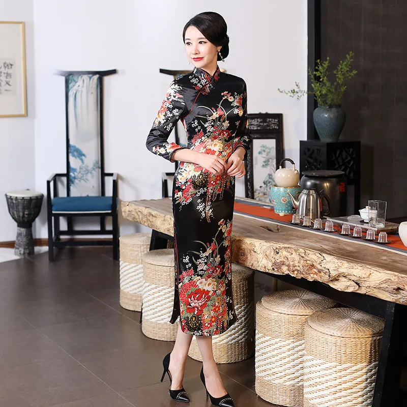 Robe Chinoise Traditionnelle Tendance – Image 2
