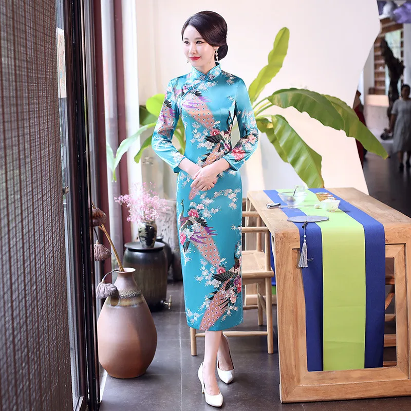 Robe Chinoise Traditionnelle Tendance – Image 7