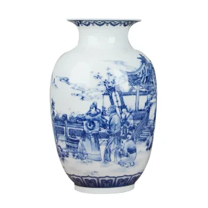 Vase Chinois Bleu et Blanc