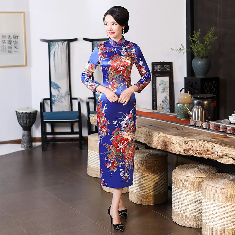 Robe Chinoise Traditionnelle Tendance – Image 3