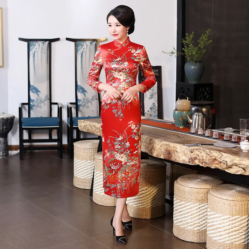 Robe Chinoise Traditionnelle Tendance – Image 5