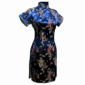Robe Chinoise Mini Qipao