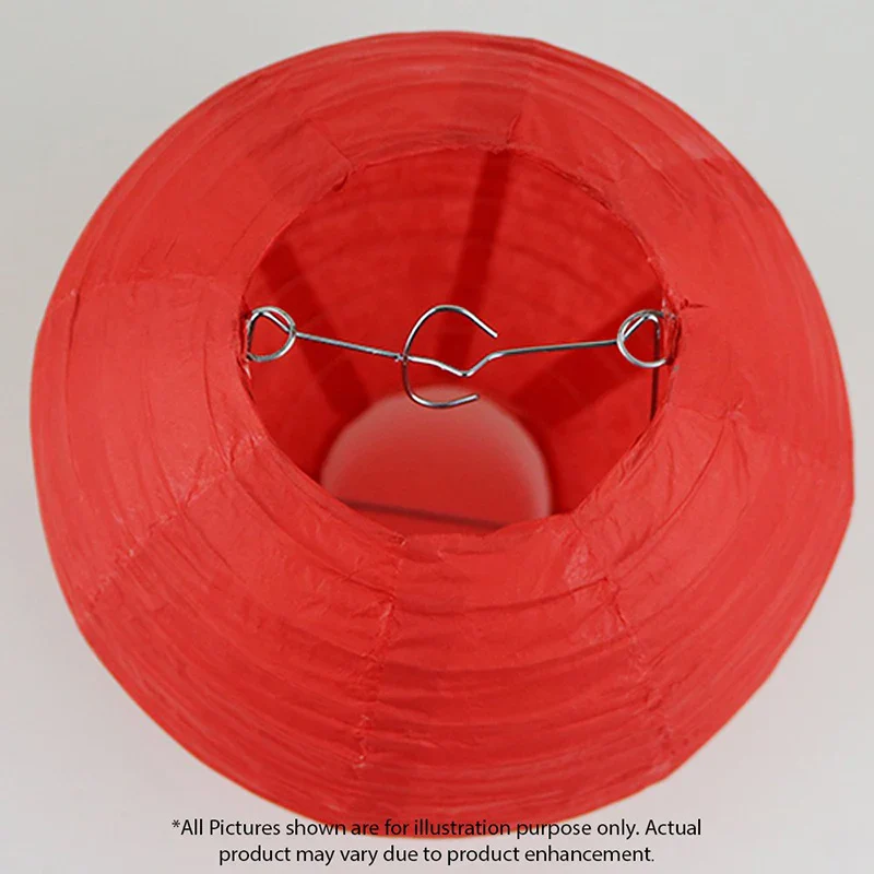 Boules Chinoises Papier Rouge Mariage – Image 3