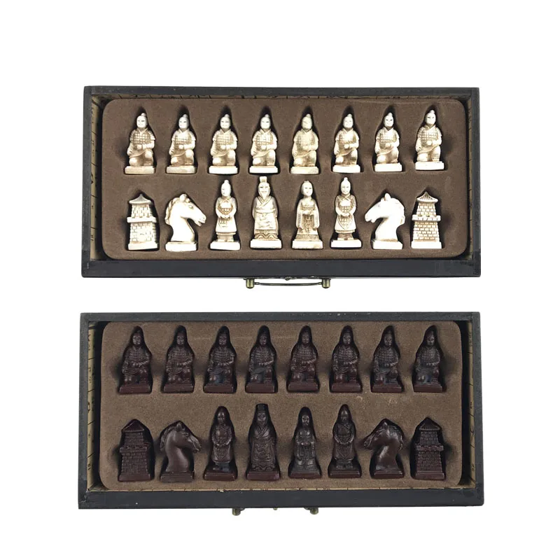Échecs Chinois Résine Guerriers Terracotta – Image 6