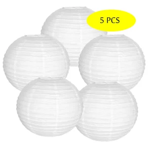 Lanterne Chinoise Papier Rond Mariage