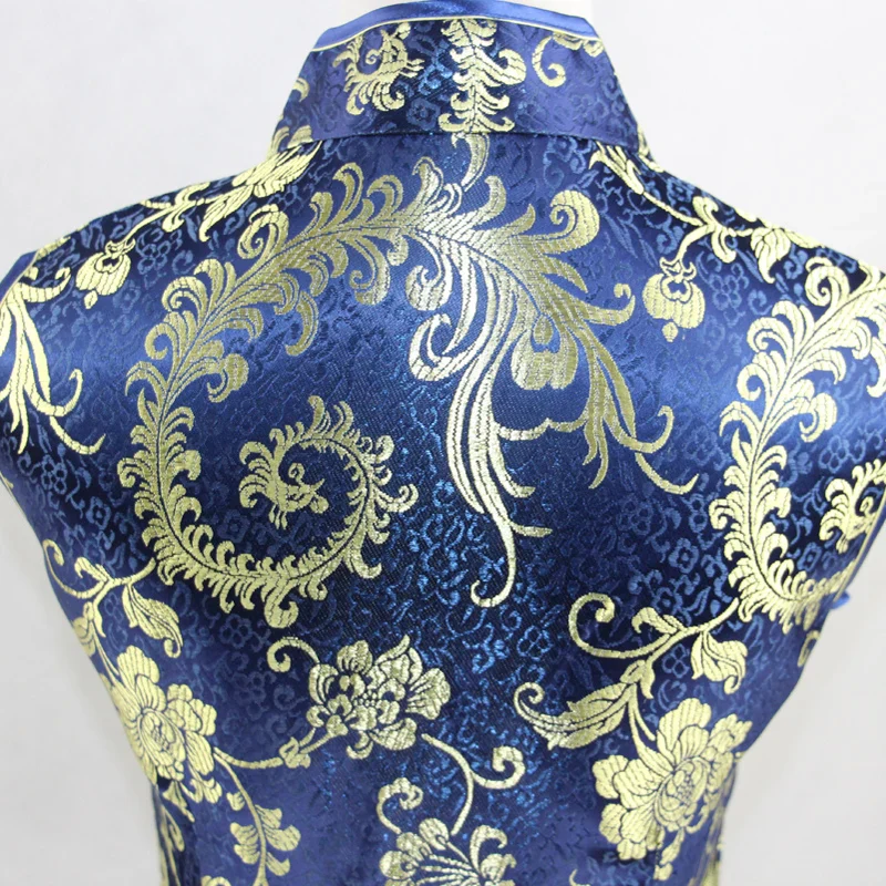 Robe Chinoise Violet Cheongsam – Image 6