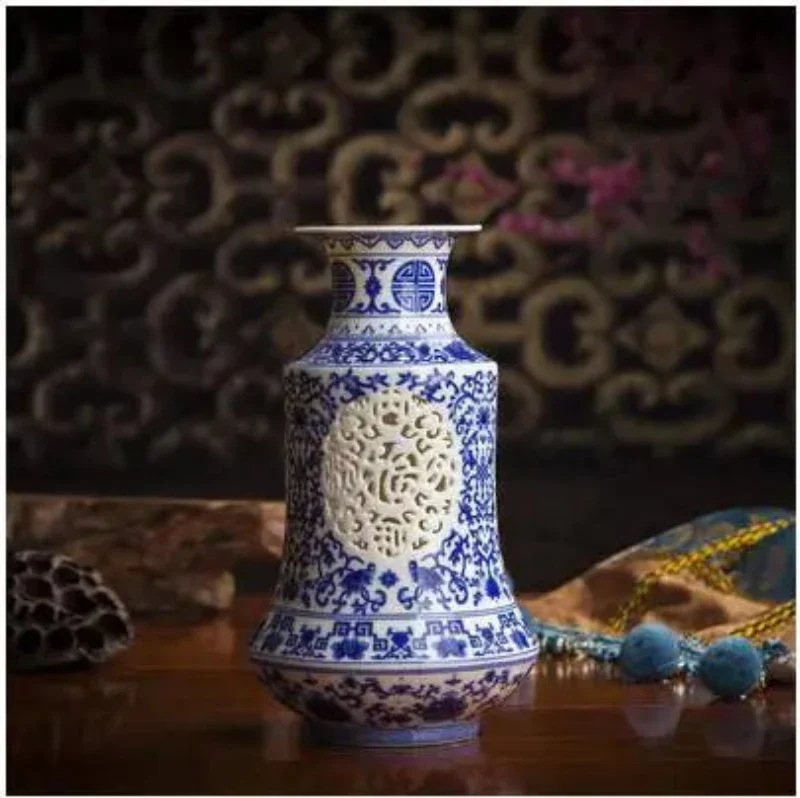 Vase Chinois Ancien Creux – Image 3