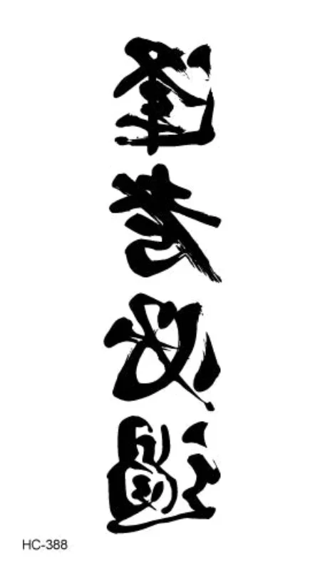 Tatouage Chinois Lettrage – Image 6
