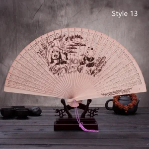 Éventail Chinois Muraille De Chine