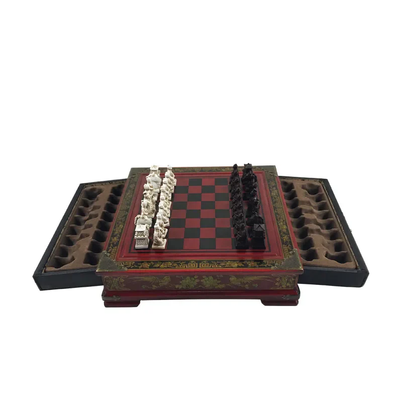 Échecs Chinois Résine Guerriers Terracotta – Image 4