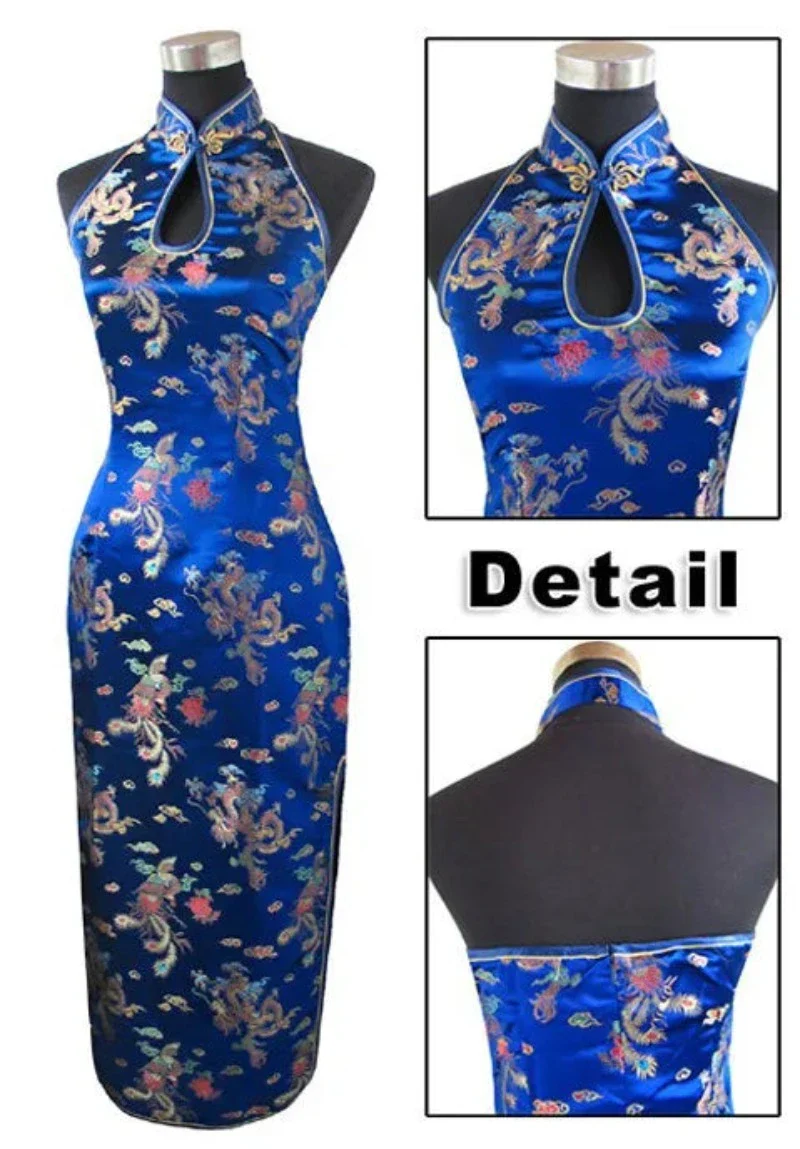 Cheongsam Robe Longue Dos Nu – Image 3
