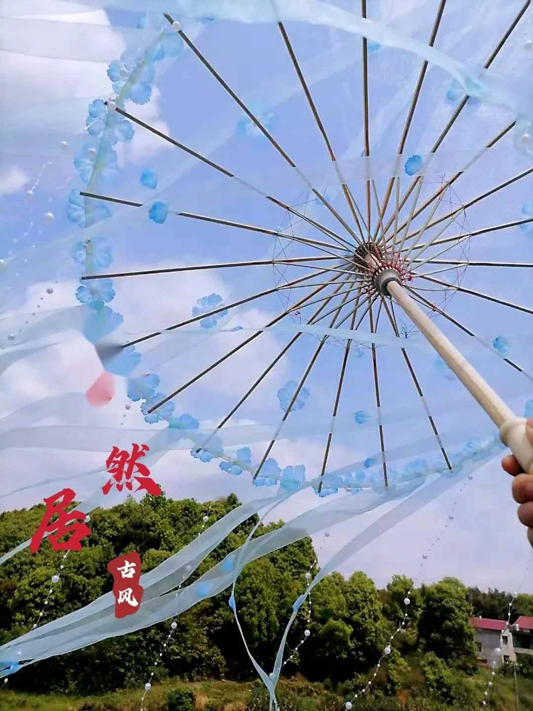 Ombrelle Chinoise Hanfu Dentelle – Image 8