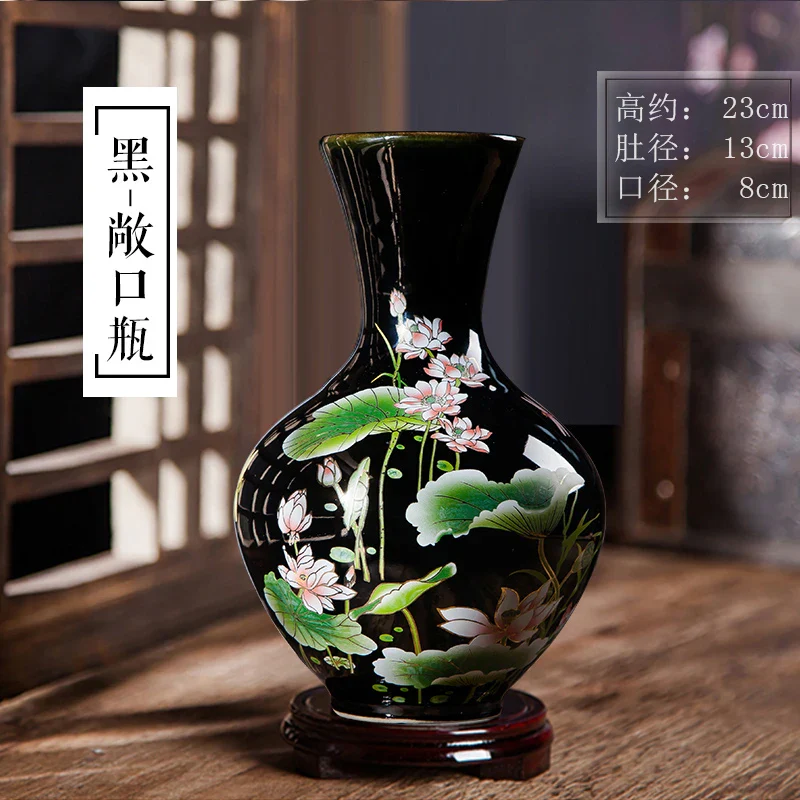 Vase Chinois Ancien Céramique Noire – Image 5