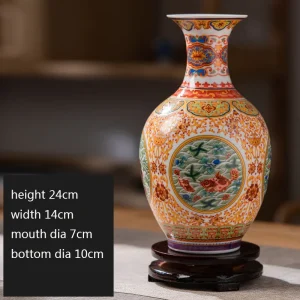 Vase Chinois Avec Dragon