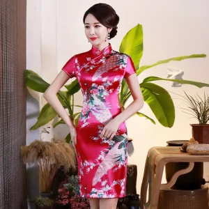 Robe Chinoise de Soirée Femme