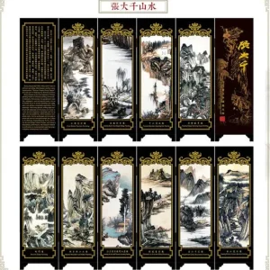 Paravent Chinois Ornement