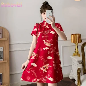 Robe Chinoise Mode Urbaine Femme Qipao