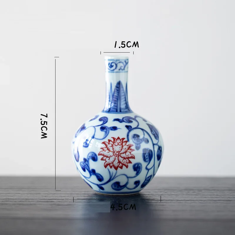 Vase Chinois Ancien Petit – Image 9