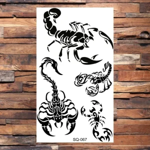 Tatouage Dragon Chinois Réaliste Adultes