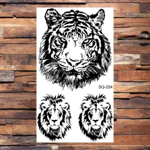 Tatouage Chinois Lion