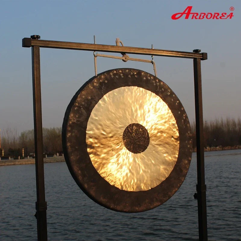 Gong Chinois Arboreal Métal – Image 2