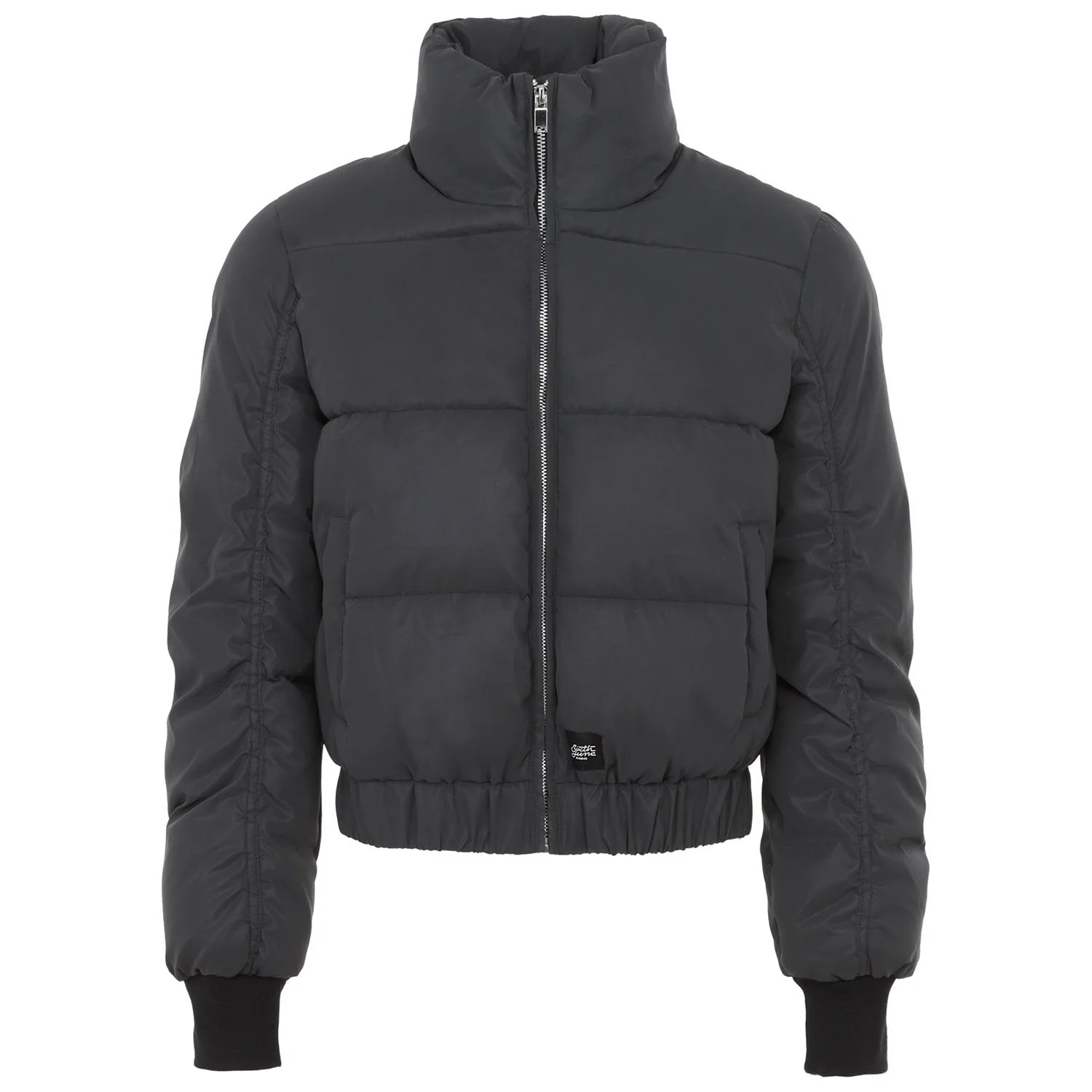 Doudoune réfléchissante col Noir – Image 8