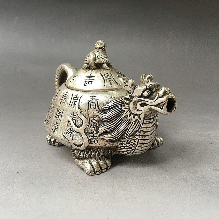 Petite Théière Chinoise En Argent – Image 3