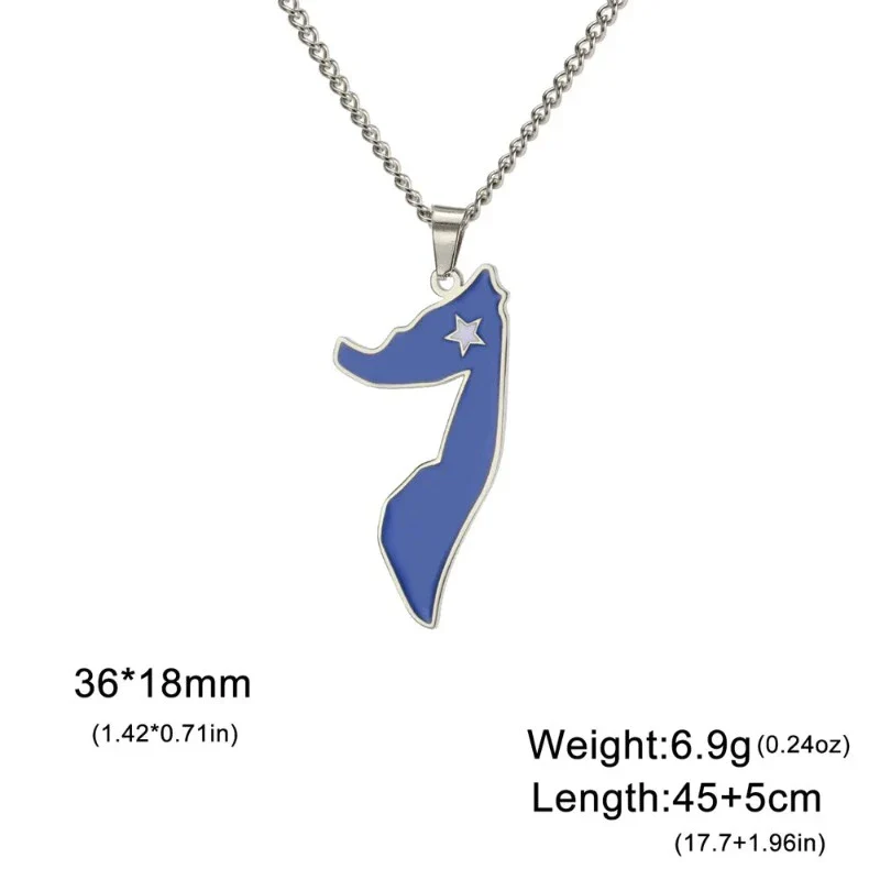 Collier Chinois Carte Somalie – Image 9
