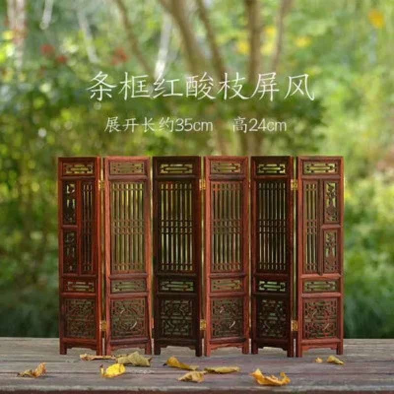 Paravent Chinois Rouge – Image 7