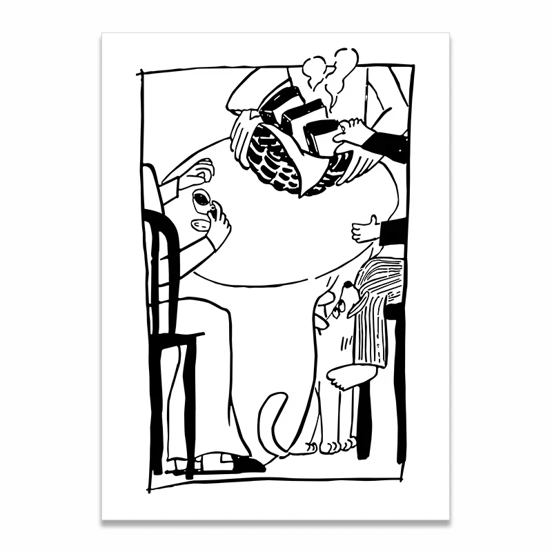 Tableau Chinois Coréenne Thème Amour – Image 4