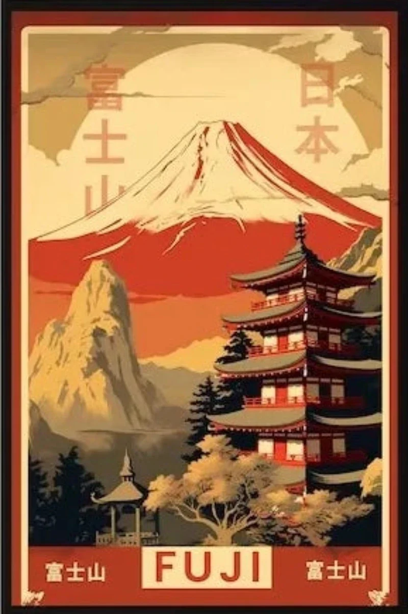 Tableau Chinois Voyage Japon – Image 9