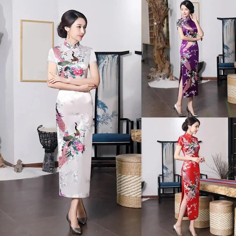 Cheongsam Classique Manches Courtes – Image 6