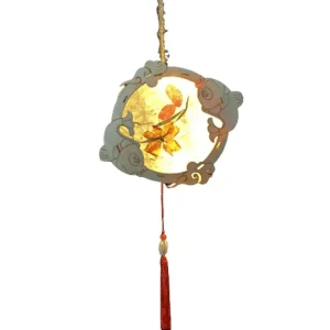 Lampe Chinoise DIY Style Fleurie