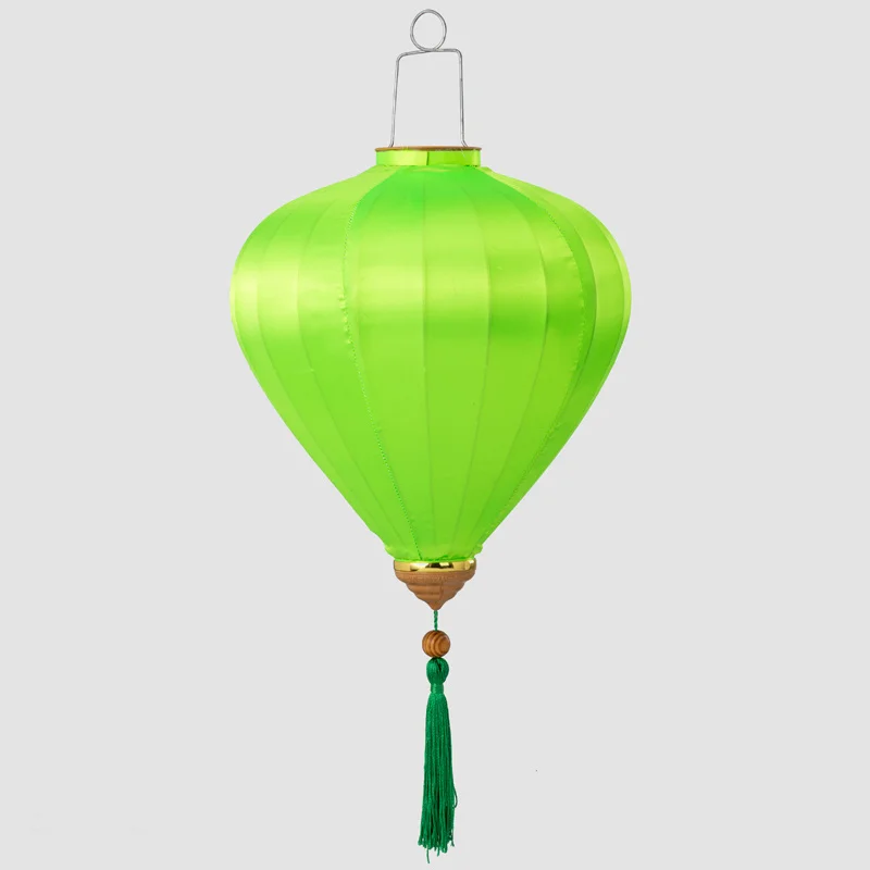 Lampion Chinois Soie Motif Floral – Image 9